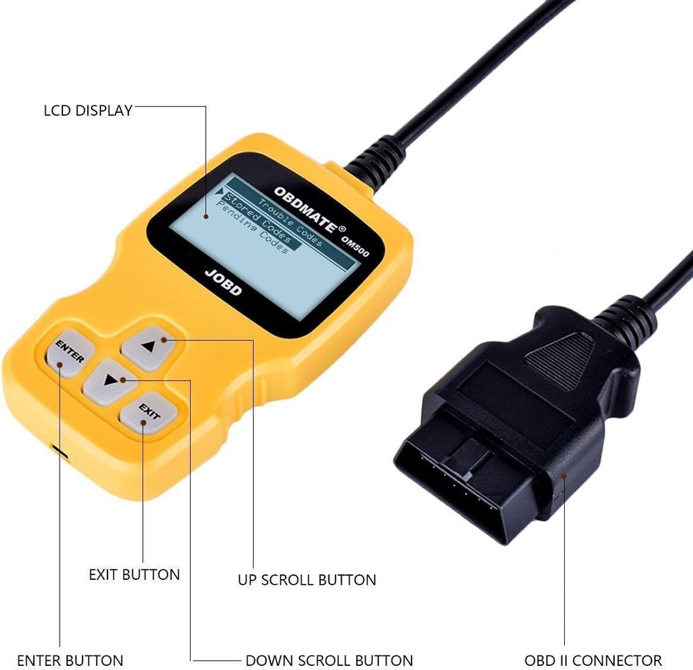 OM500 OBD2 JOBD Diagnostic Scanner Code Reader Check Engine for Japanese Cars