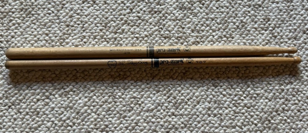 Pro-Mark "Millennium II" drumsticks - Including Ed Shaughnessy