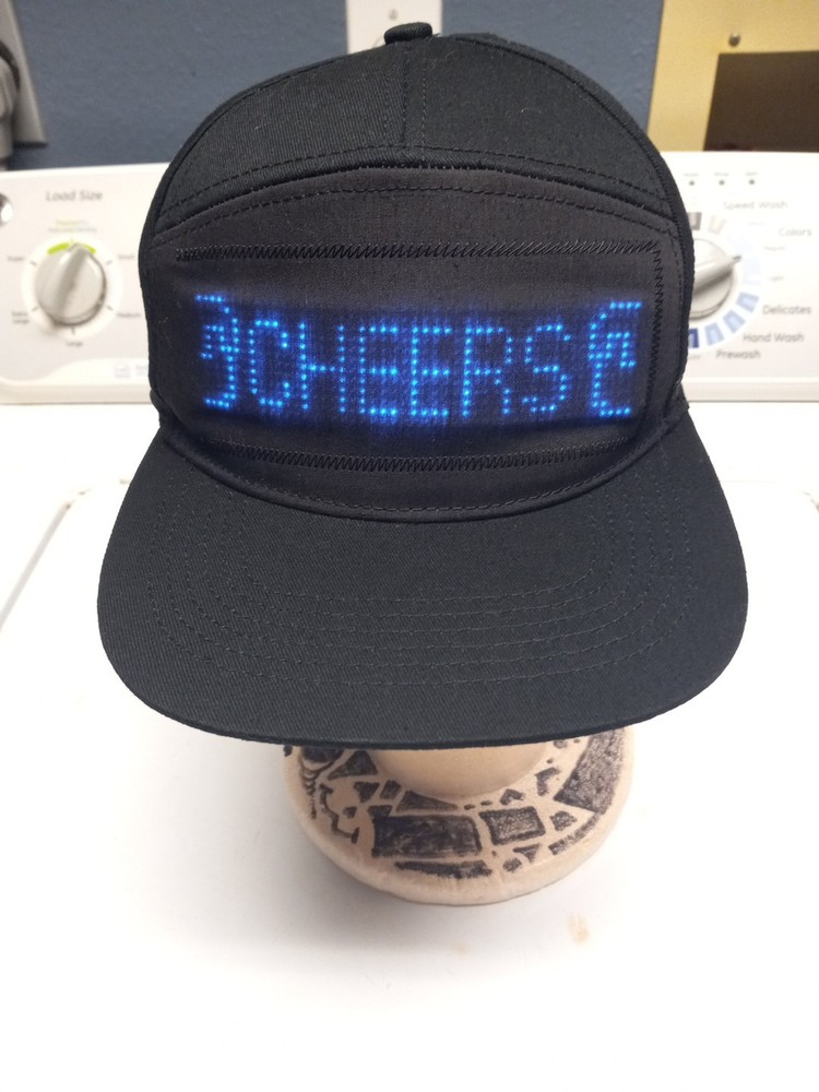 LED Hat Advertising LED Hat Display Bluetooth APP Illuminated Hat
