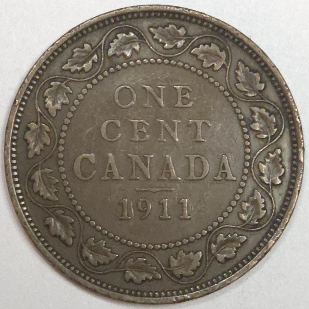 1911 Canada Large One Cent (Lot#1)