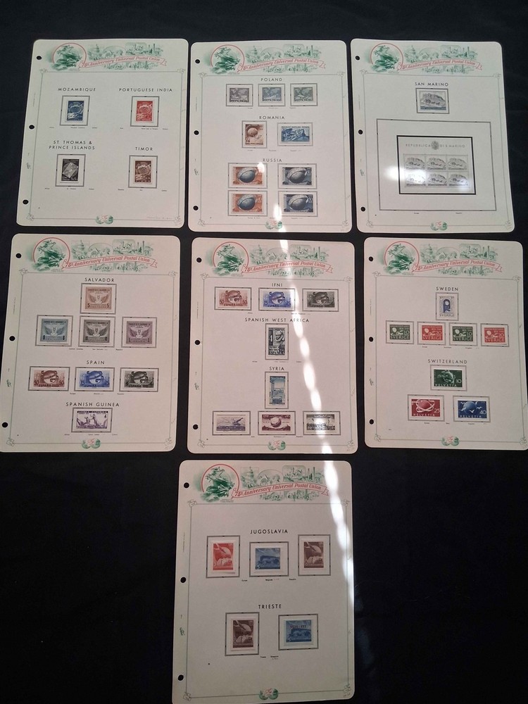 Mostly Complete World Wide UPU Omnibus Set Collection [Mint Hinged]