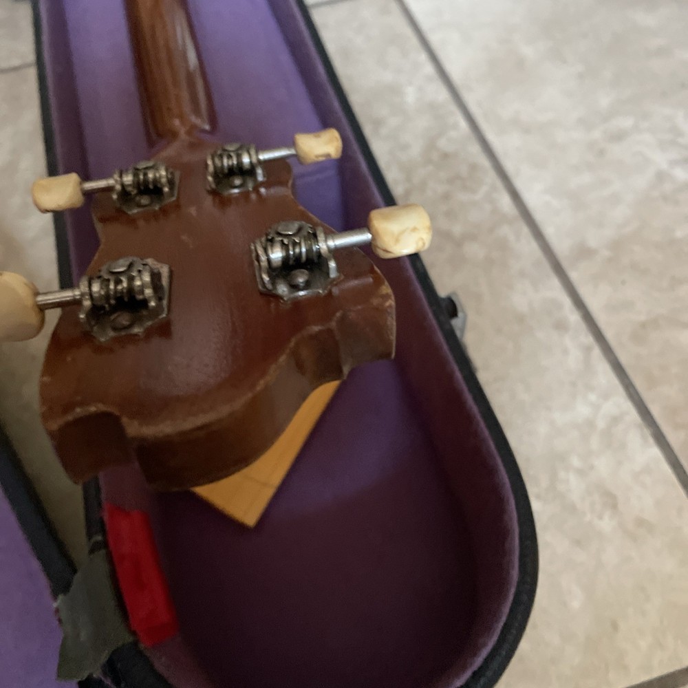 Vintage KAY 4 String Banjo With Case