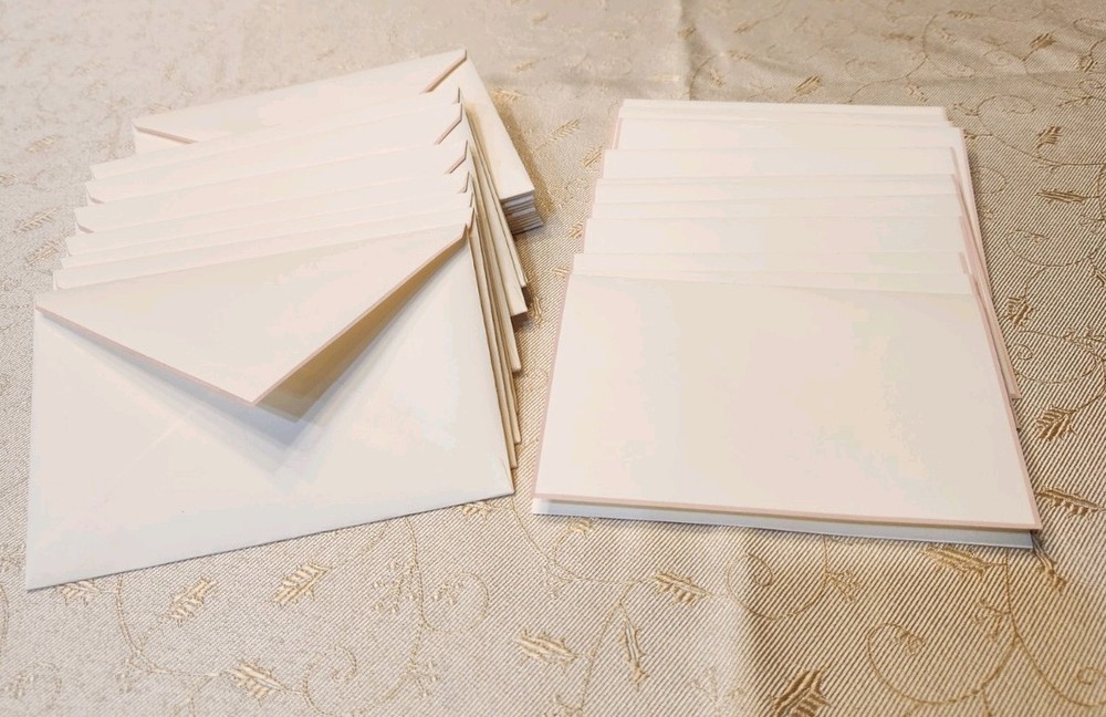 Small Folded Stationery Watermarked Quality With Envelopes Quantity 19
