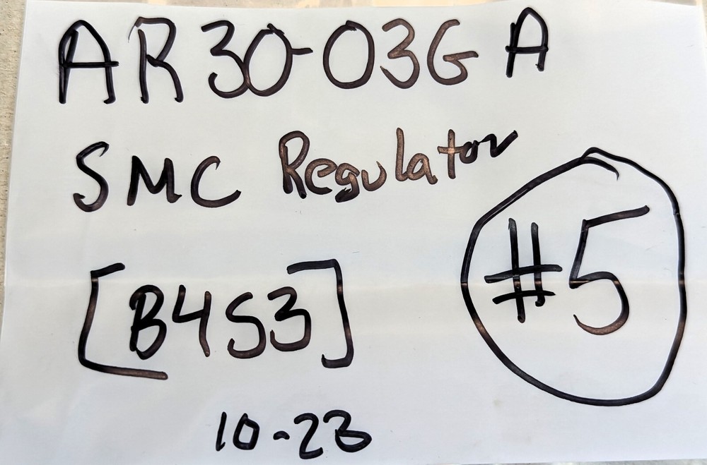 SMC AR30-03G-A Regulator, AR MASS PRO Working Pull [B4S3#5