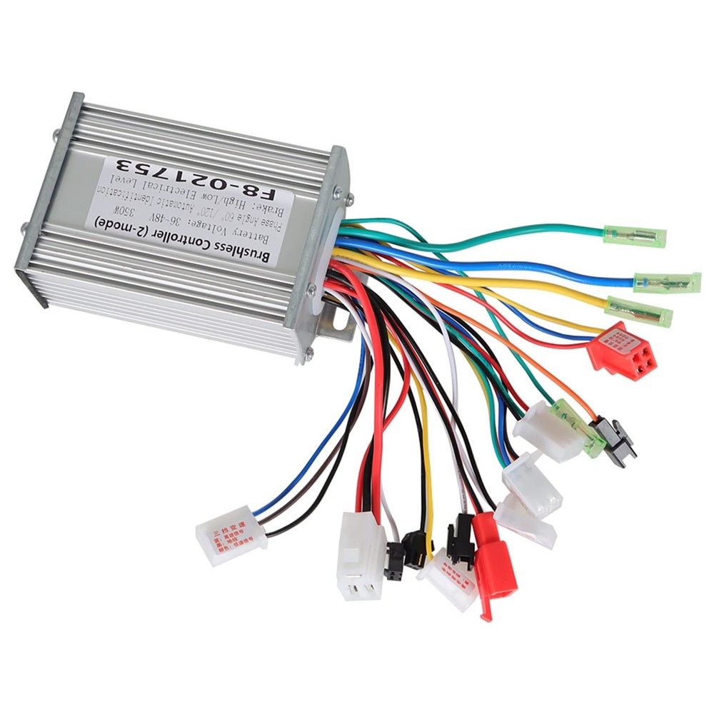 36-48V 350W Brushless Dc Motor Speed Controller Replacement for Bicycle E-Bik...