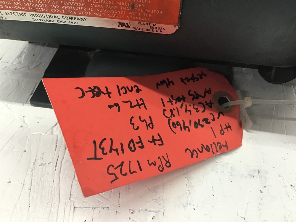Reliance P14H1403S AC Motor