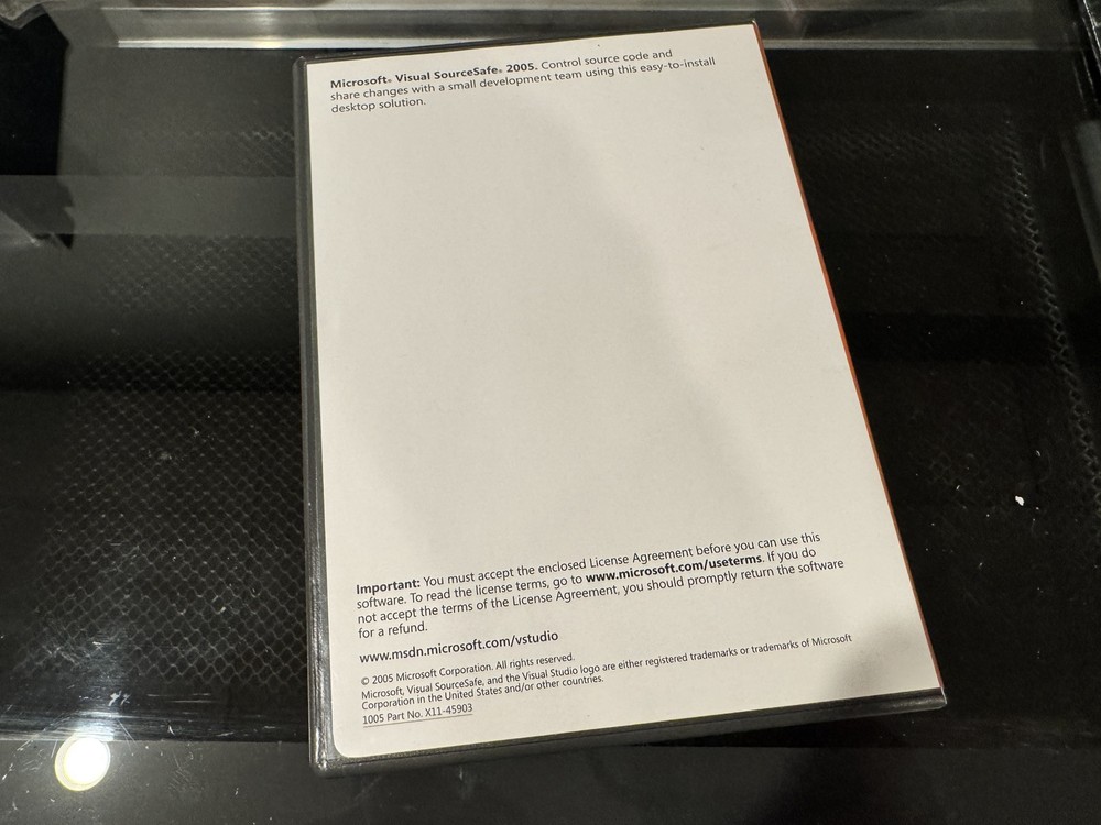 Microsoft Visual Basic 2005 With Seal Of Authenticity And Product Key