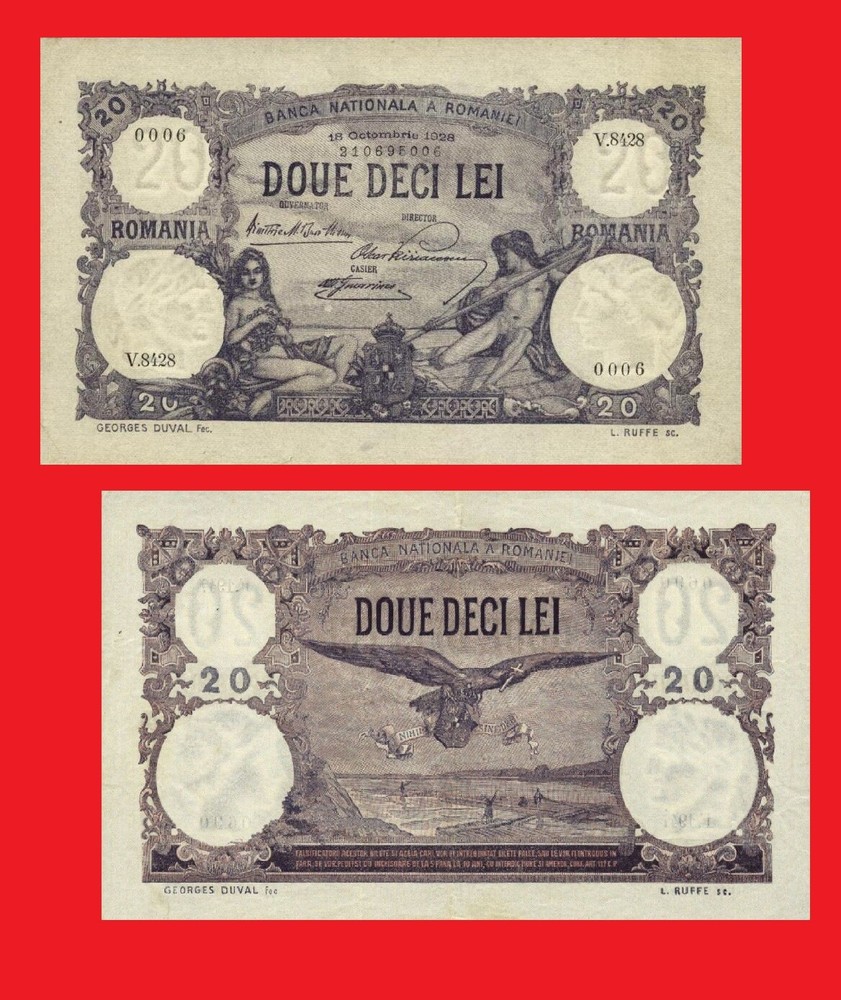 romnia 20 lei 1928  - Copy