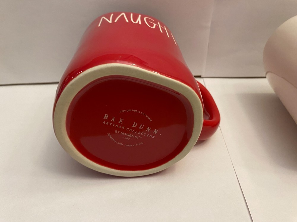 Naughty Nice Mugs by Rae Dunn