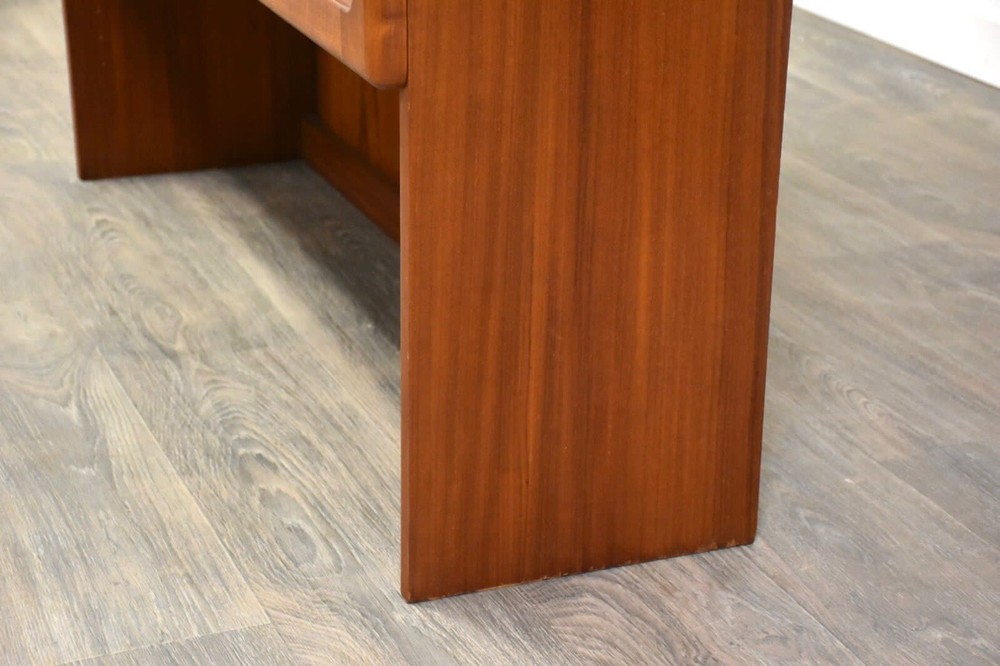 Danish Modern Teak Bookcase Display Cabinet