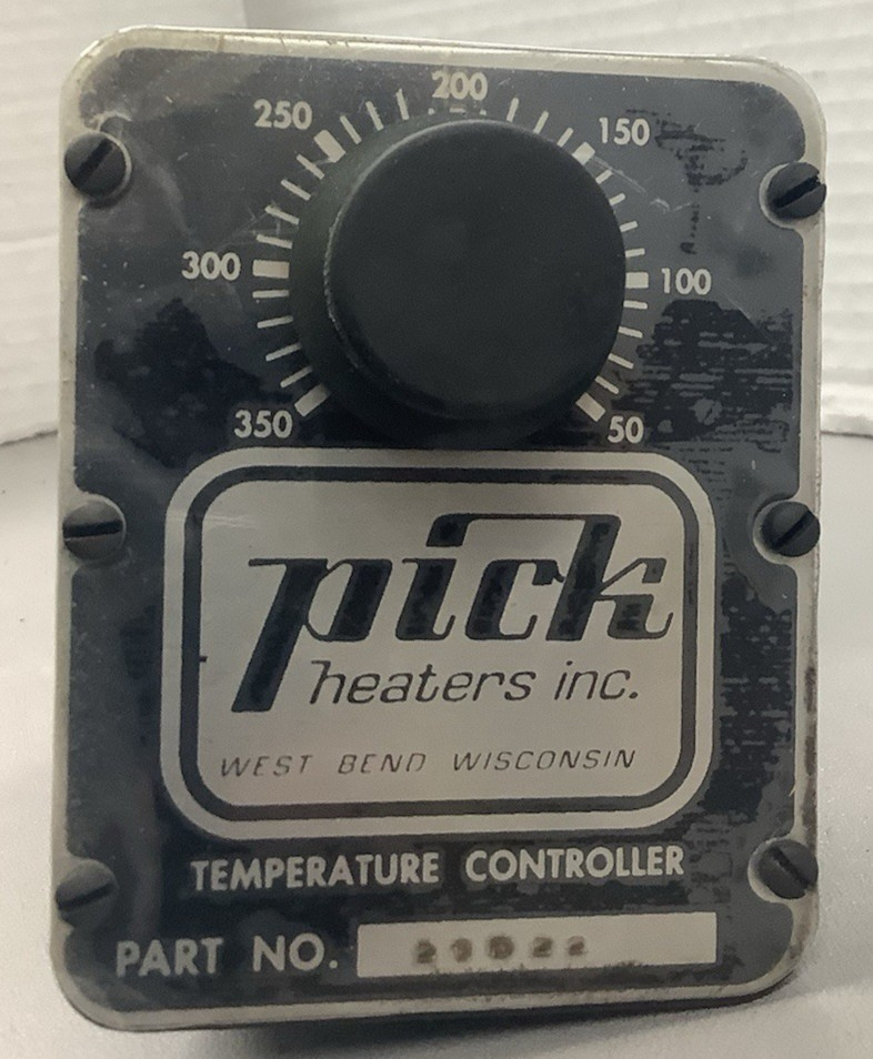 Pick Heaters 20D22 Pneumatic Temperature Controller (B669)