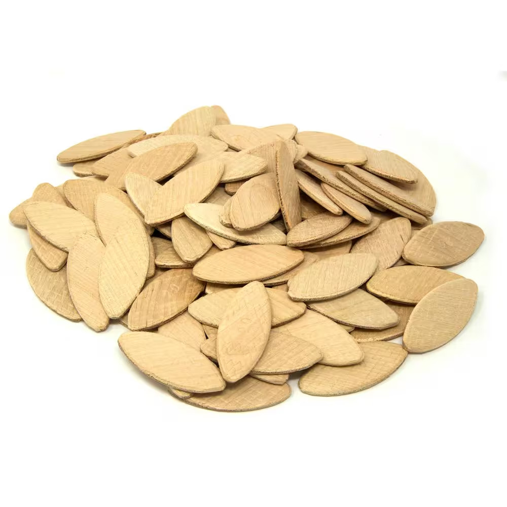 #20 Birch Wood Biscuits for Woodworking (100-Pack)