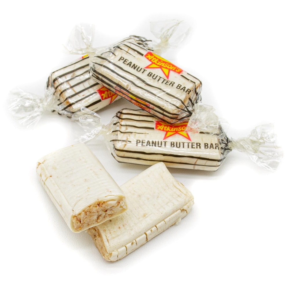 Wrapped Bulk Candy Bars, Peanut Butter, 1 Pound