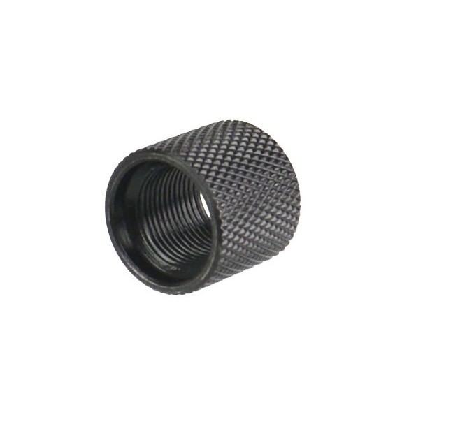 9/16x24 TPI Thread, Thread Protector All Steel Black