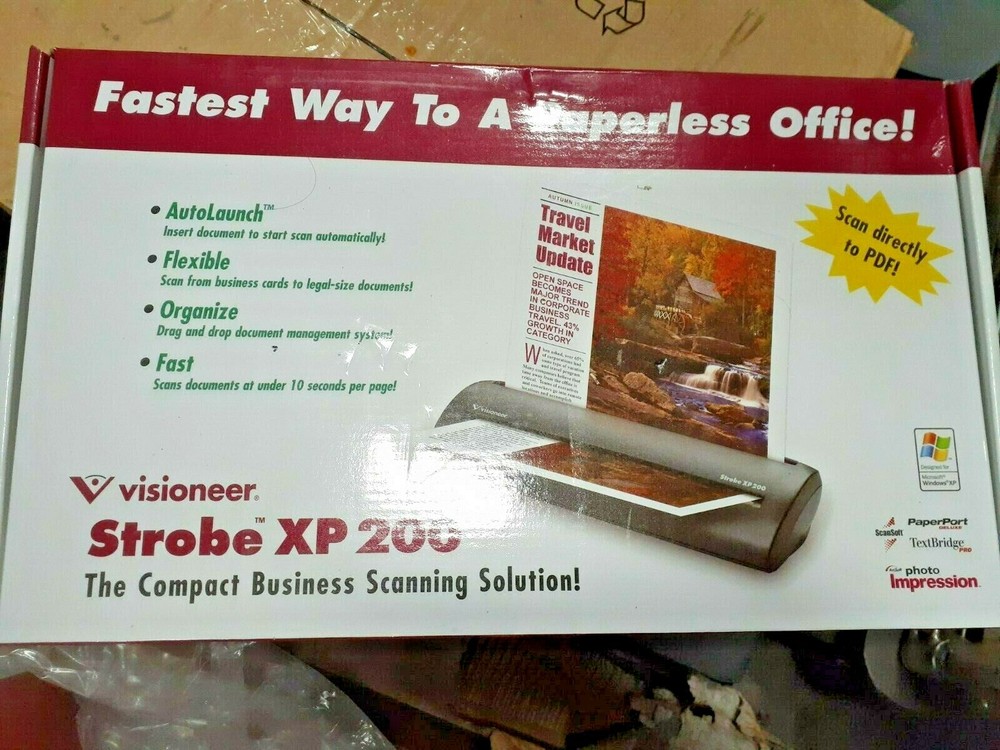 *NEW* Strobe XP 200 Sheetfed Portable Scanner