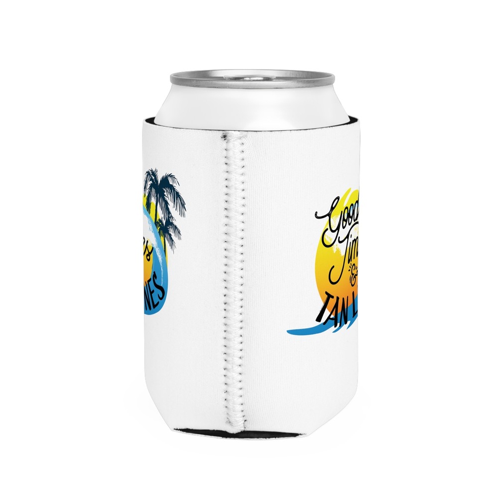 Good Times & Tan Lines - Can Cooler Sleeve