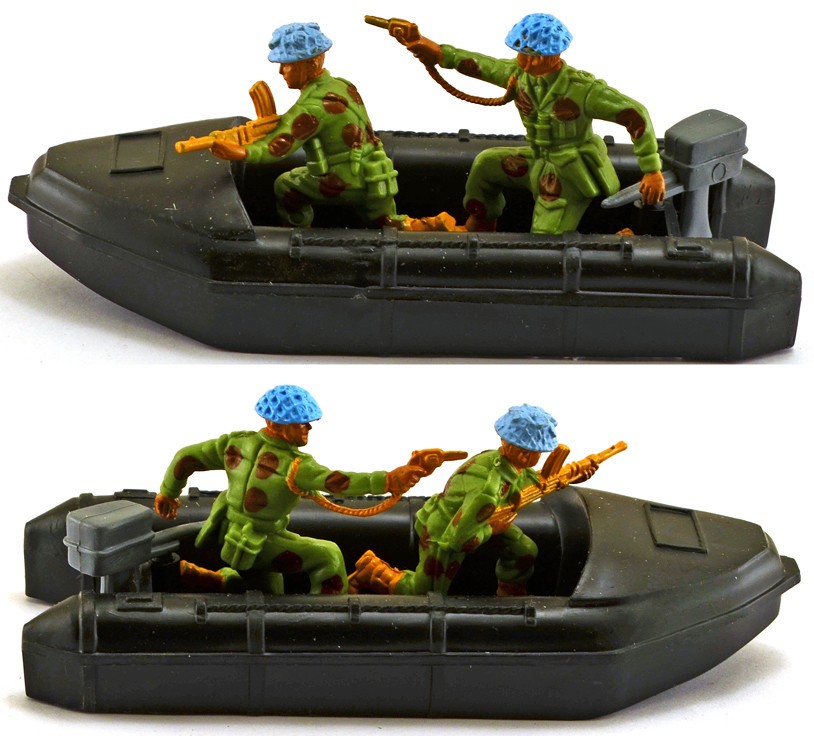 Britains Deetail #7617 Task Force Assault Craft - 1990 Mint (2 views shown)