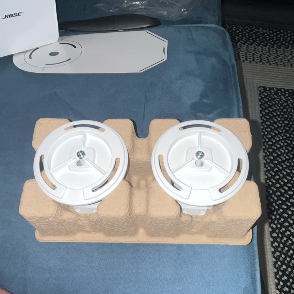 Bose OmniJewel Fixed Ceiling Mount Brackets White