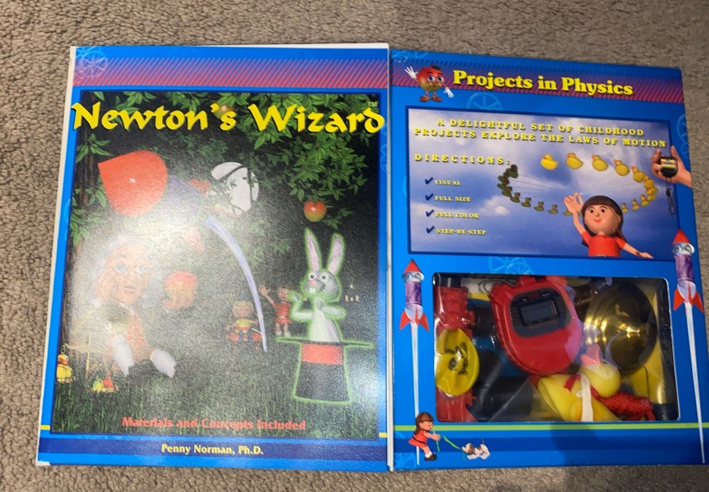 Newtons Wizard by Norman, Penny, Ph.D. PROJECTS IN PHYSICS KIT