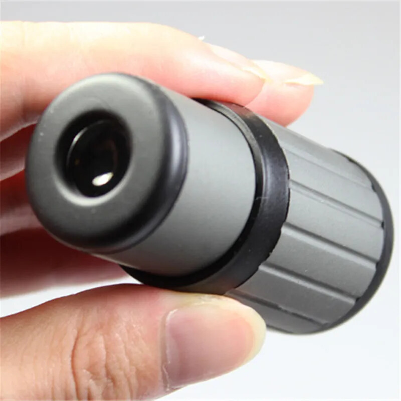 Single Tube Compact Portable Macro Meter Monocular Mini Micro Telescope 7X18mm