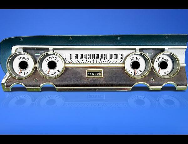 White Face Gauges for 1964-1966 Mercury Comet