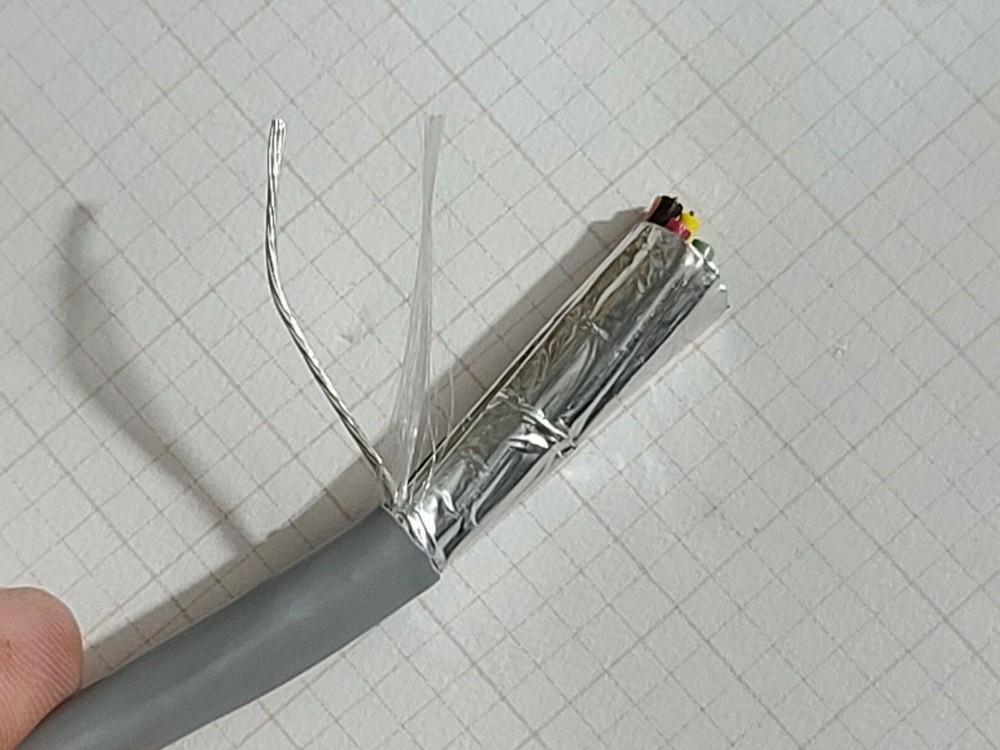 Carol E2038S 18/8C Shielded Security/Communications Cable Riser Gray /50ft