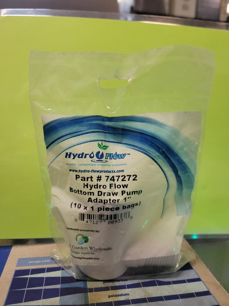 Hydro Flow Bottom Draw Pump Adapter 1 in