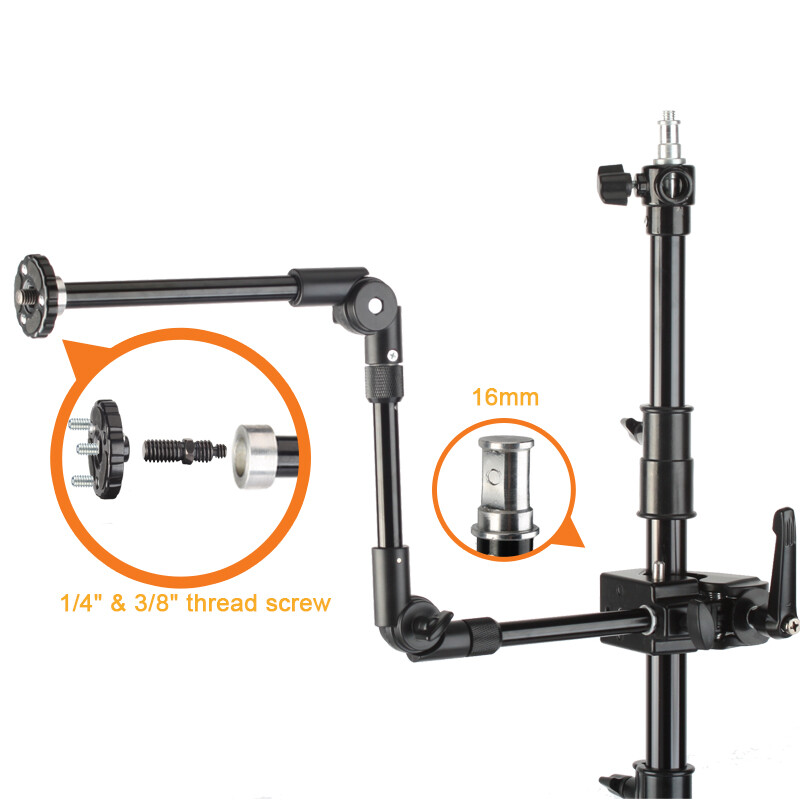 VICTORY Foldable Flexible Overhead Webcam Stand Camera Mount For Projector Mount