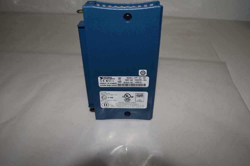 ^^ NATIONAL INSTRUMENTS MODEL CFP-DI-301 16-CH DISCRETE INPUT MODULE (TRQ102)