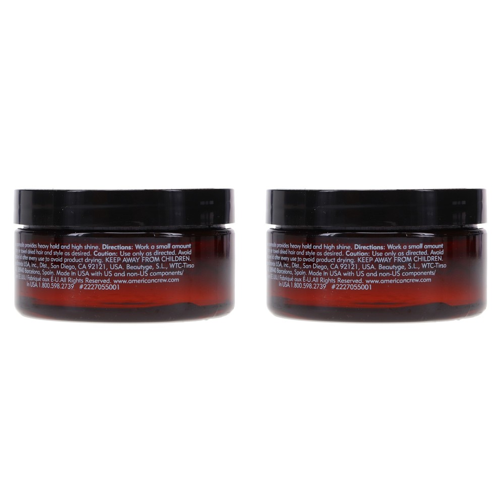 American Crew Heavy Hold Pomade 3 oz 2 Pack