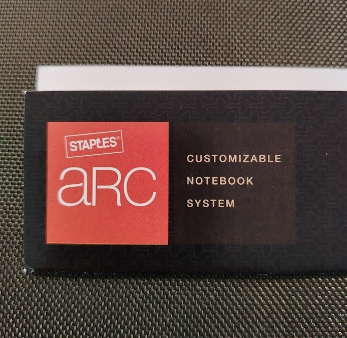 ARC Poly Cover Set 50052 Customizable Notebook System Staples Transparent Covers