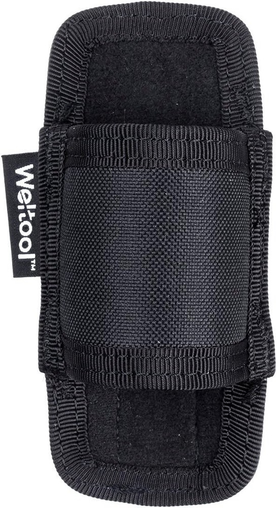 Nylon Flashlight Carry Case with Snap Closure for Easy Access & Protection