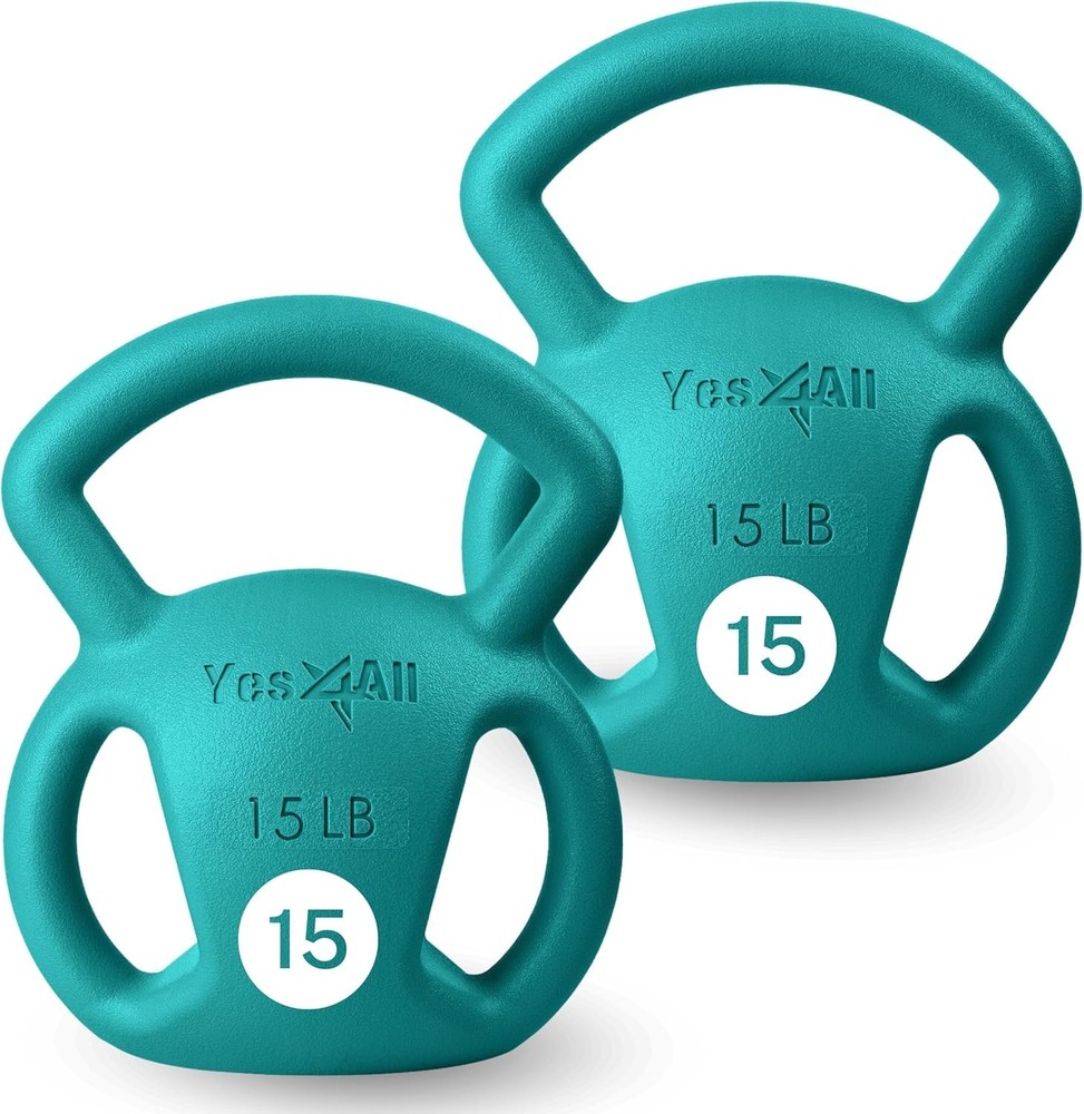 Kettlebell Strength Training Kettlebells Women Wide Multi-grip Textured Handle