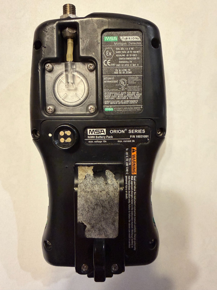 MSA Orion Four Gas Meter with Charger