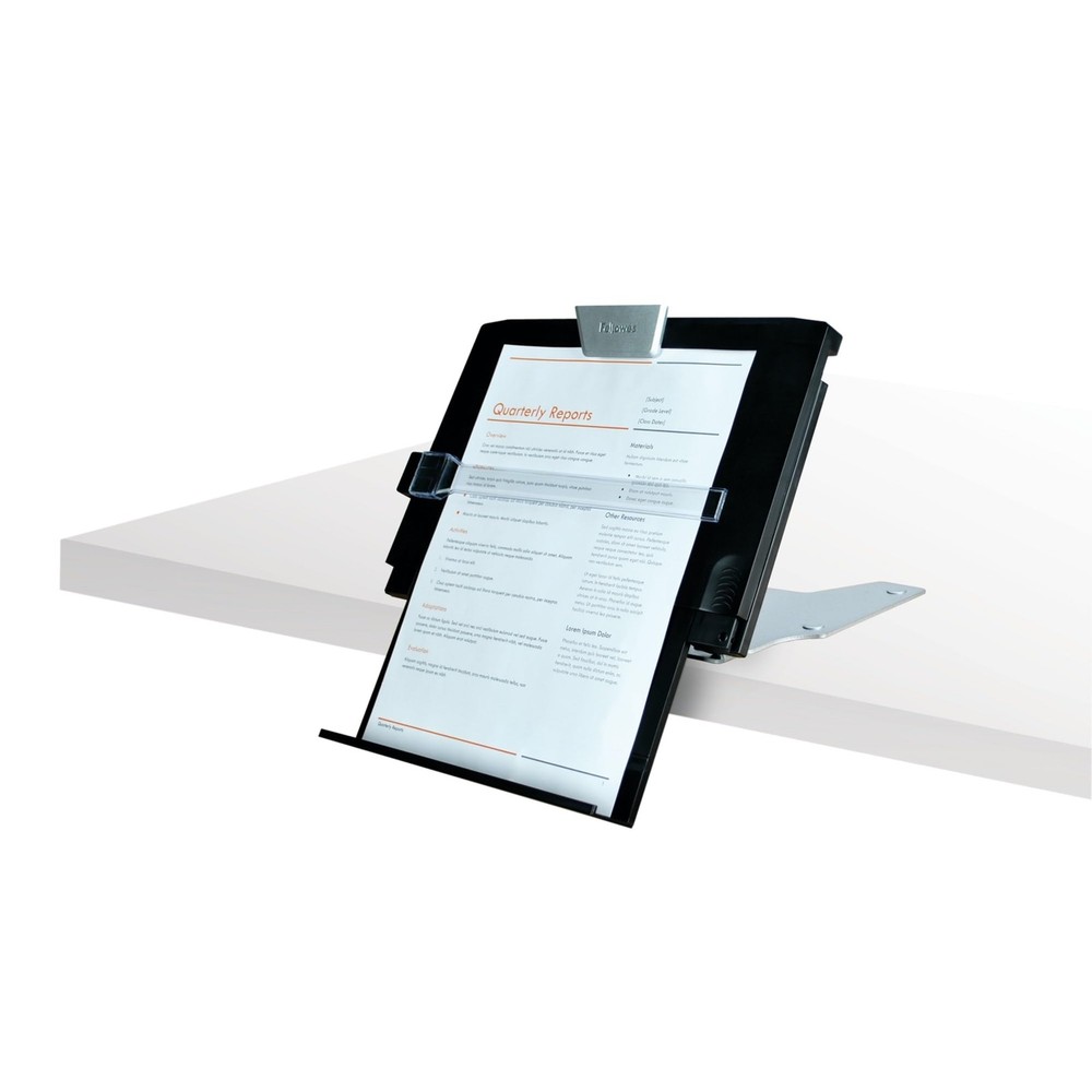 Professional Series Document Holder 250 Sheet Capacity Plastic Black 8039401