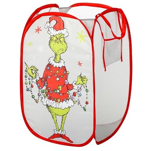 Collapsible Laundry Basket, Lightweight Clothes Storage Organizer, Foldable