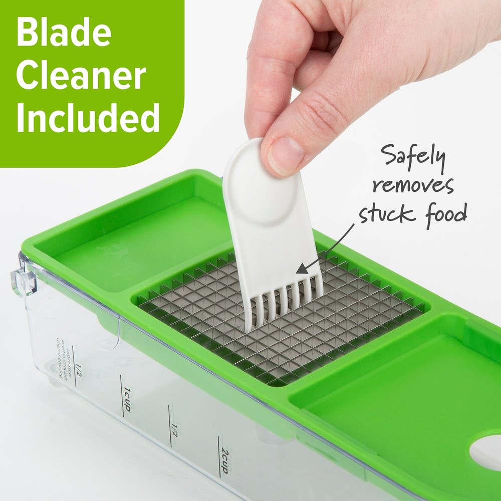 PrepSolutions Onion Chopper and Dicer - Vegetable Cutter with 2 Cup Container