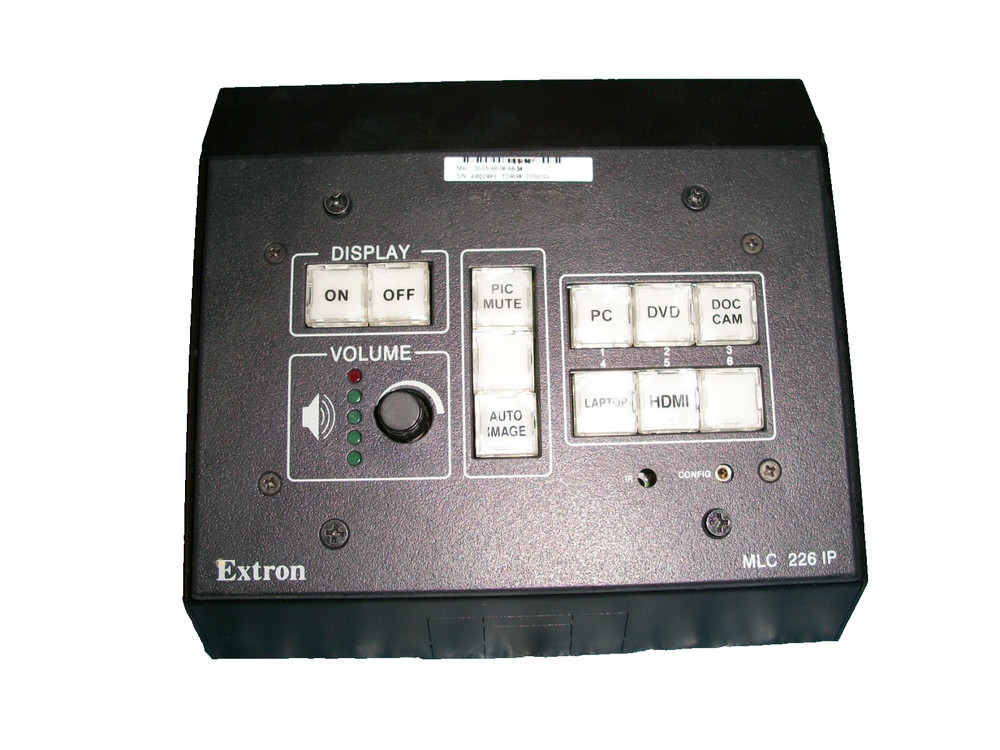 Extron MLC 226 IP DV+ MediaLink Controller