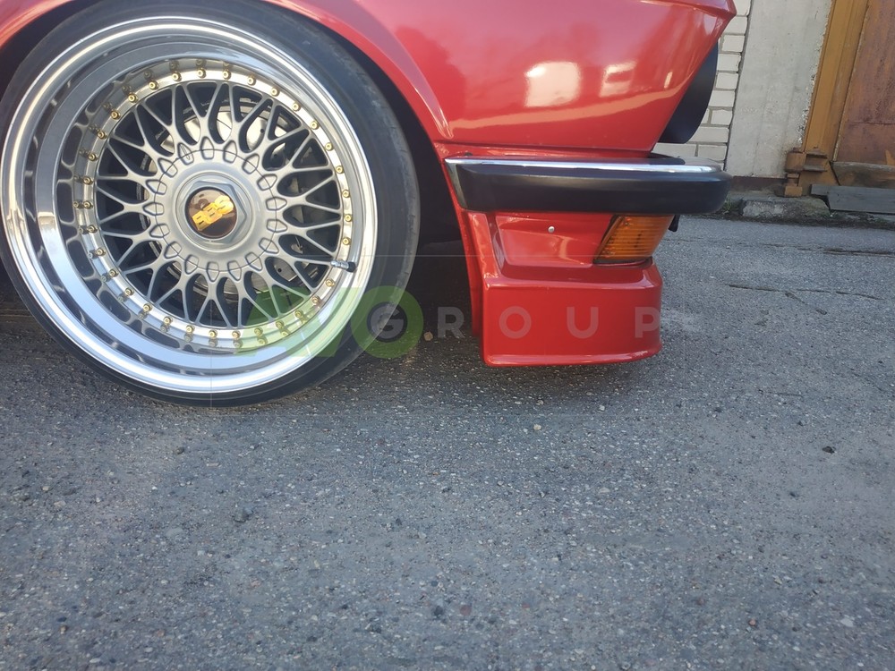A Style Front Bumper Spoiler Lip for BMW 5 E28