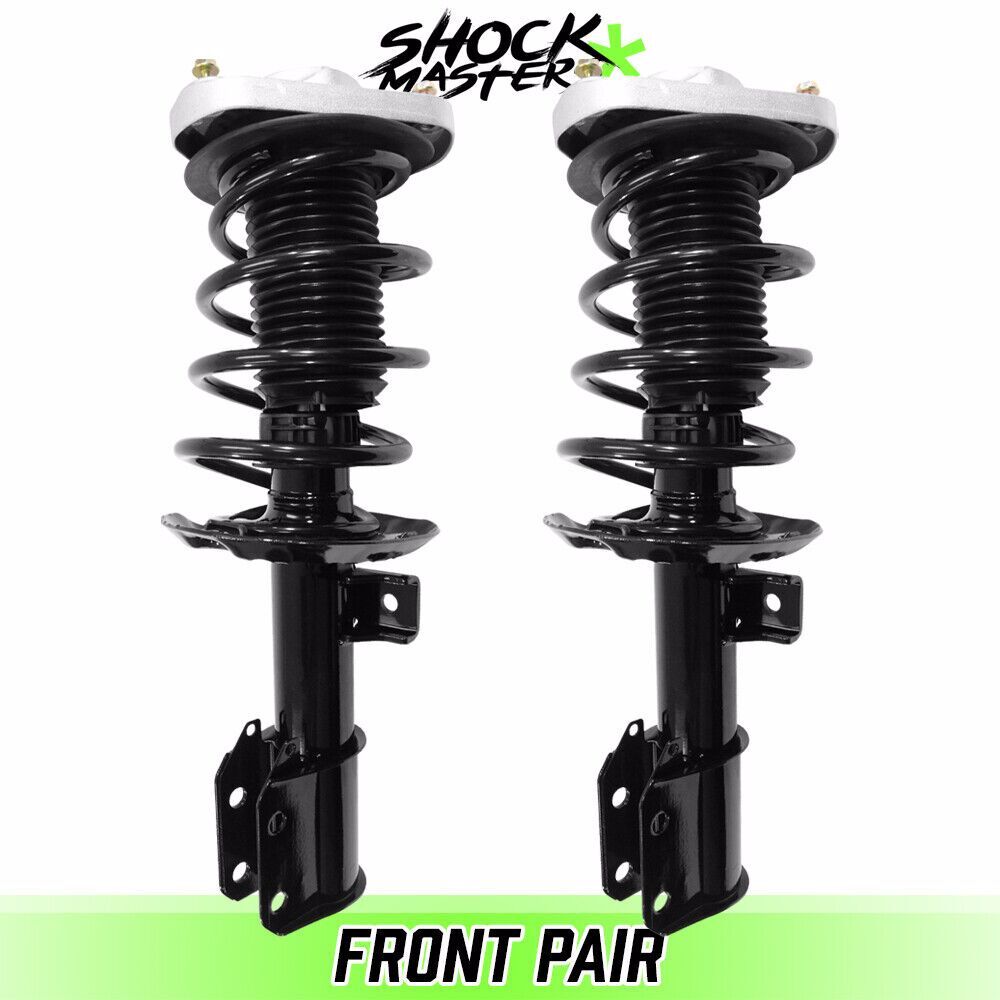 Front Pair Complete Struts Spring Assemblies for 2010-2016 Mercedes E350 AWD