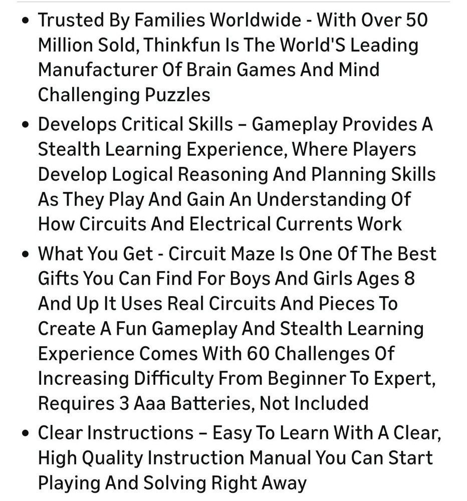 Original Thinkfun Circuit Maze 2017 Logic Puzzle Brainteaser Game