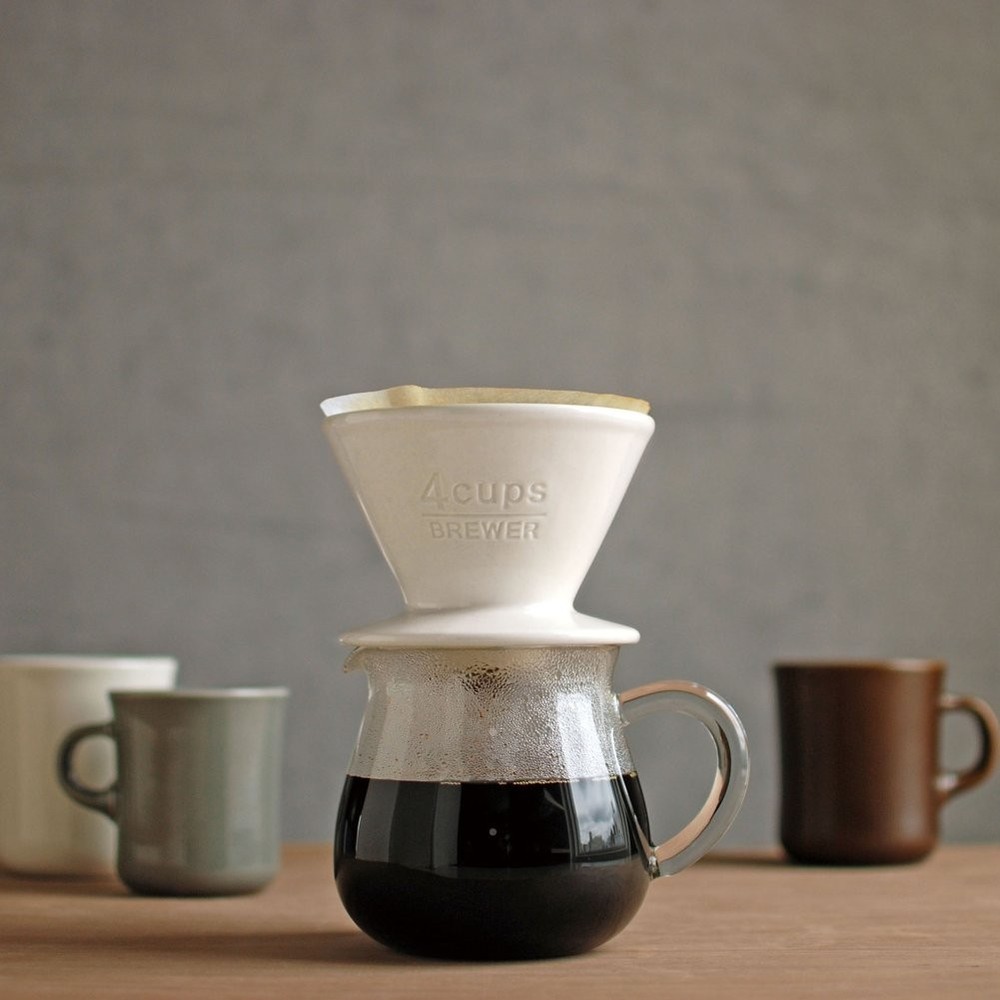 KINTO SCS coffee server 2cups with scale heat-resistant glass