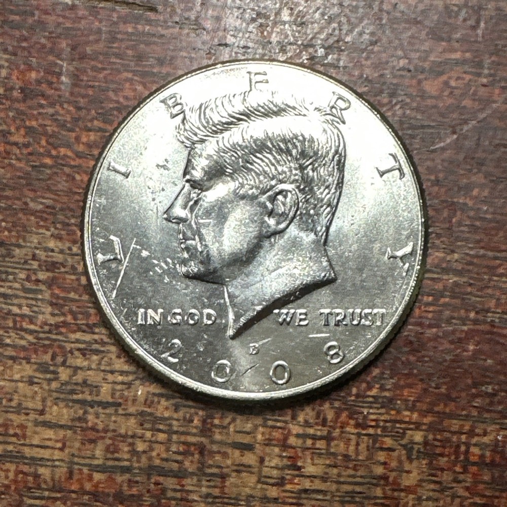 2008 D Kennedy Half Dollar