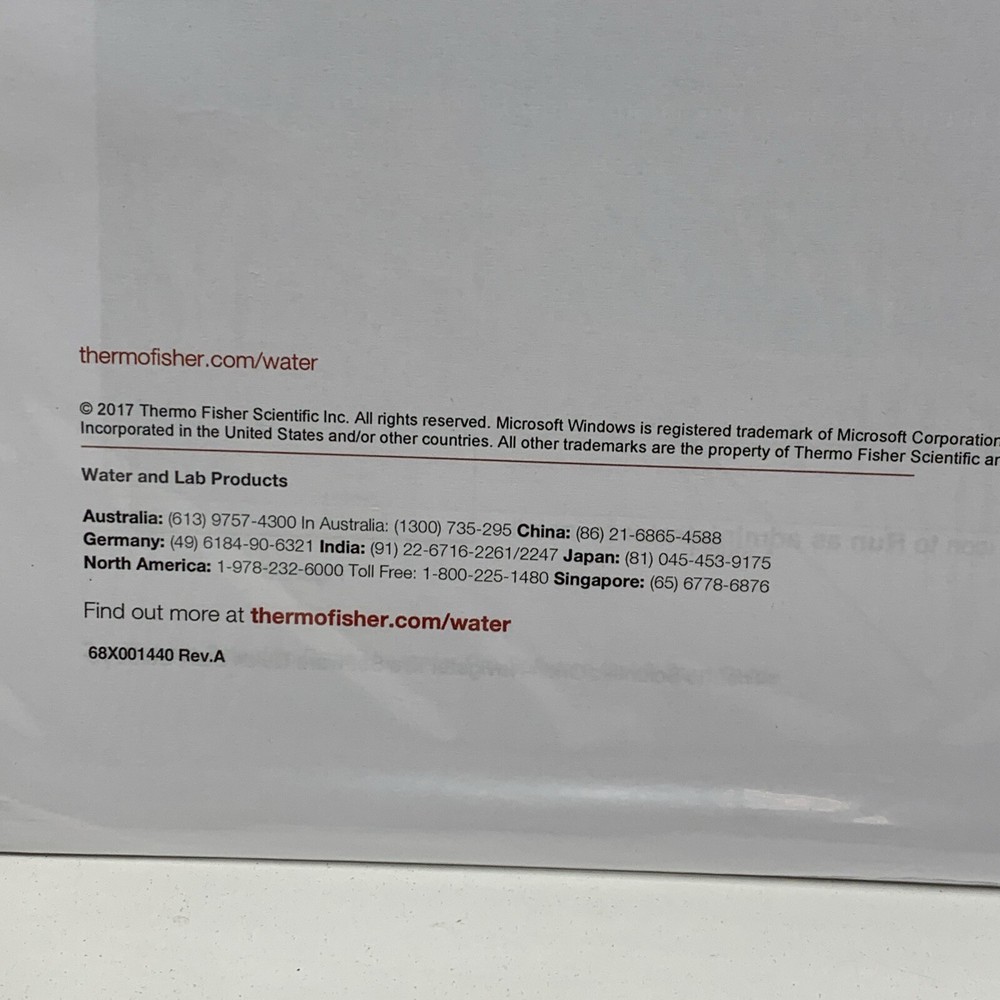 Thermo Orion Versa Star Navigator Pro Computer Measurement Software License CD