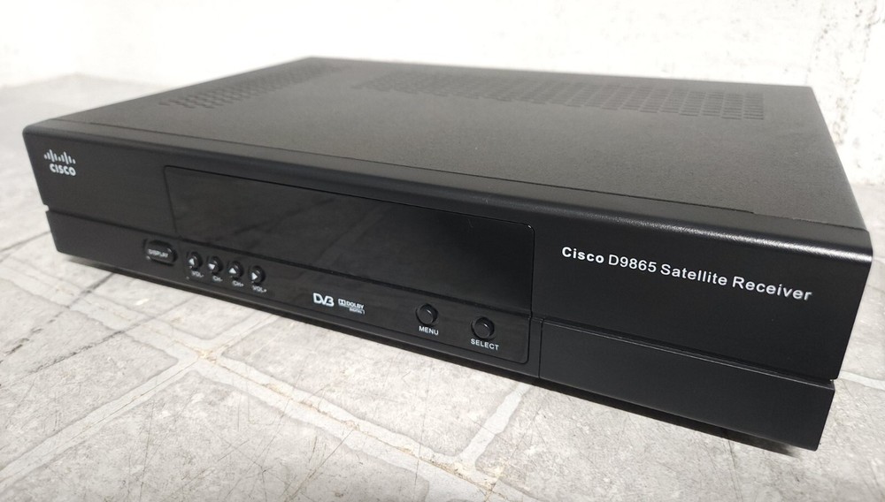 CISCO D9865 Satellite Receiver NO REMOTE