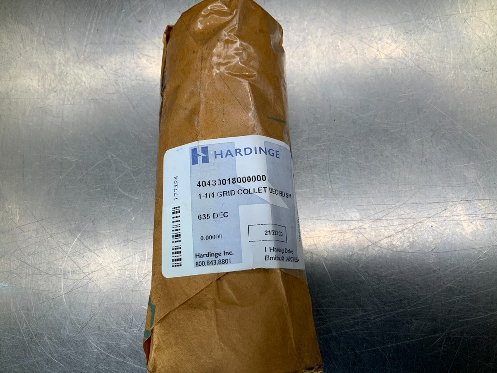 Hardinge 1-1/4 Grid Collet DEC RD SM, 40430018000000