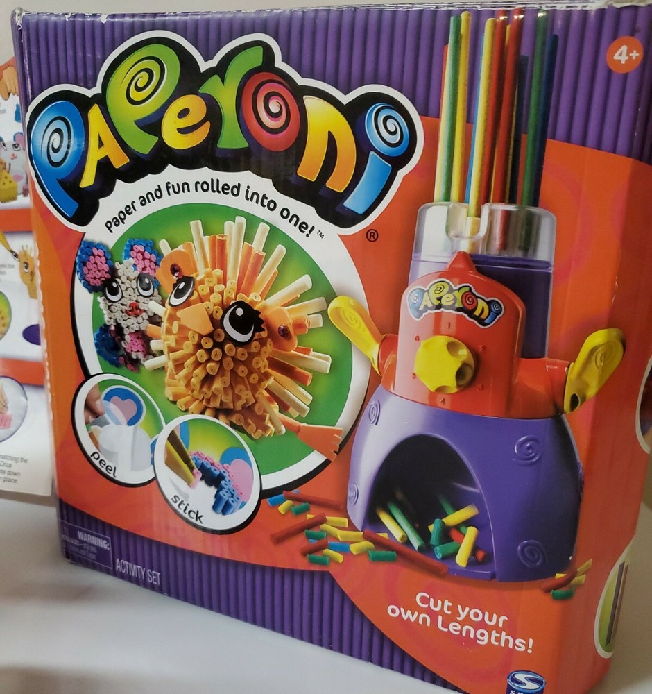 PAPERONI DELUXE STUDIO ACTIVITY SET - partial kit