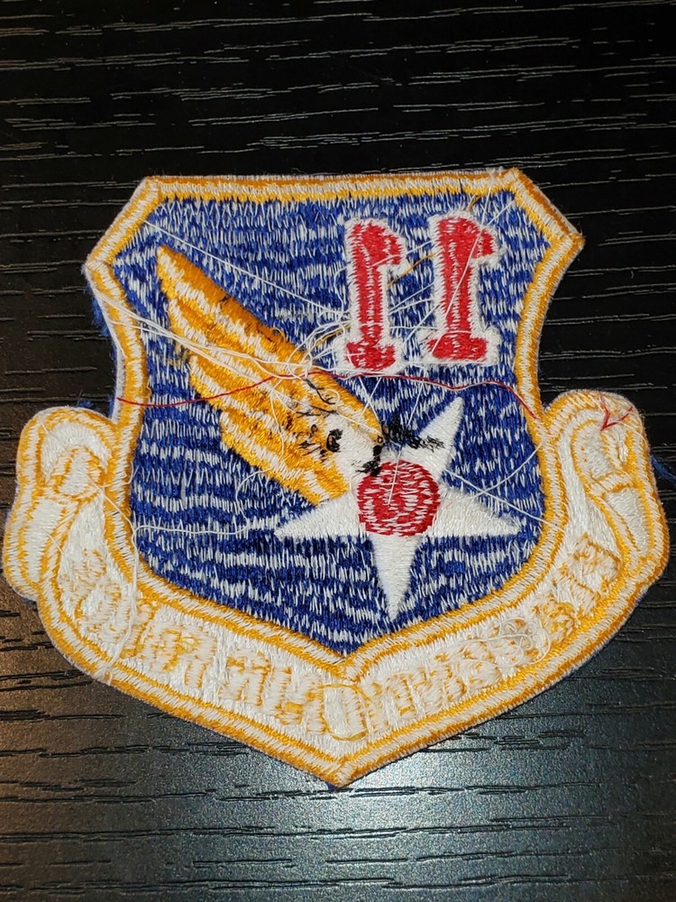1960s 70s USAF 11th Air Force Japanese Made Patch
