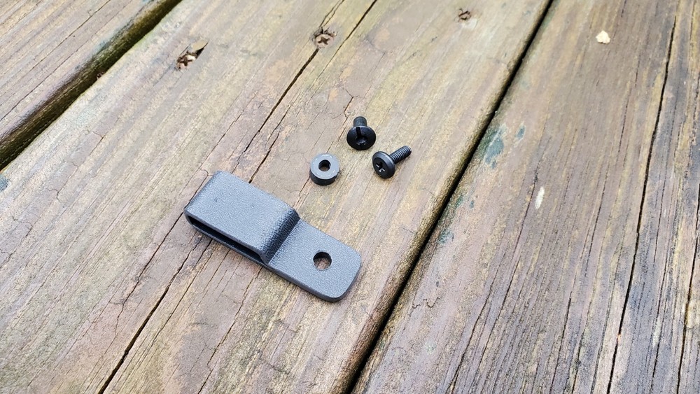 Kydex Belt Attachment 1" Flat Loop (BK)