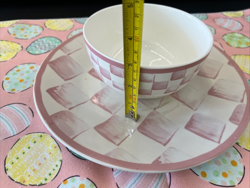 2- Set Combo Plates And Bowls Easter Vibes